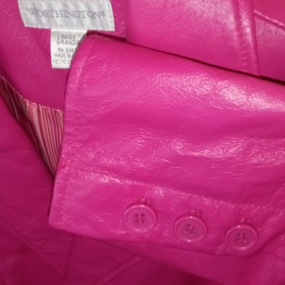 WORTHINGTON LEATHER JACKET - Picture 6 of 8